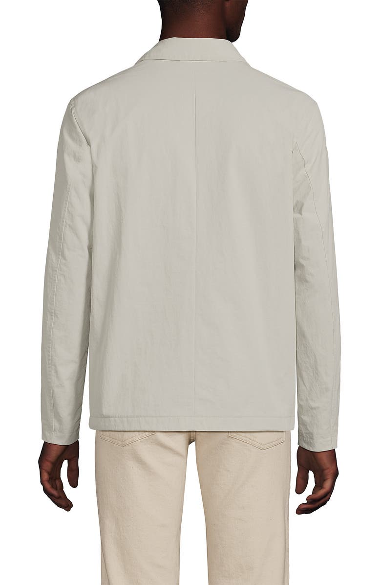 Lands' End Crinkle Jacket, Alternate, color, Light Stone