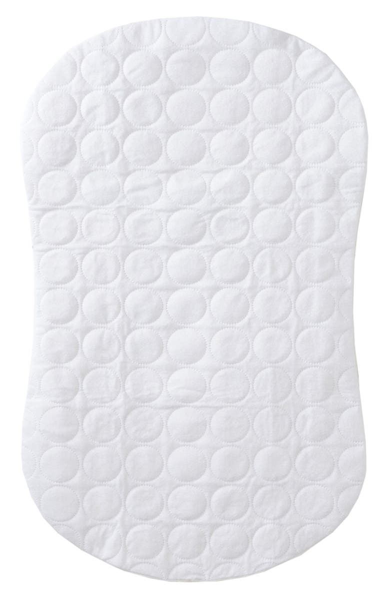 HALO Waterproof Mattress Pad for Halo<sup>®</sup> Bassinest<sup>™</sup> Swivel Sleeper, Main, color, White