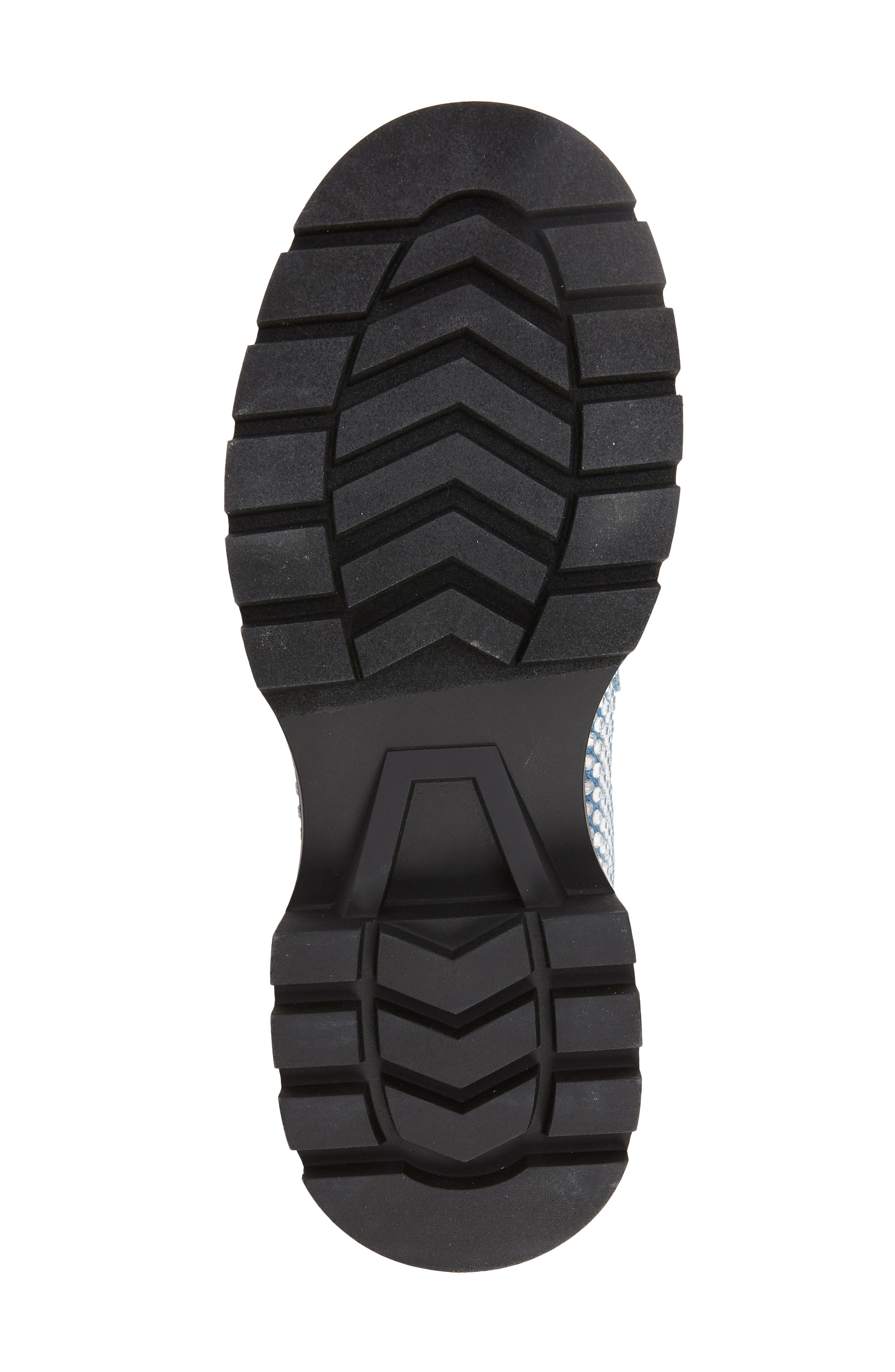 AZALEA WANG Thumper Denim Loafer, Alternate, color, 