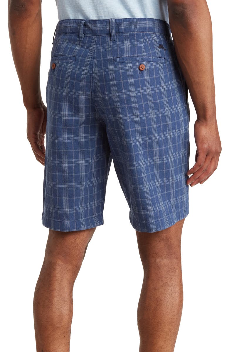 Tommy Bahama Dana Point Plaid Shorts, Alternate, color, Ocean Deep