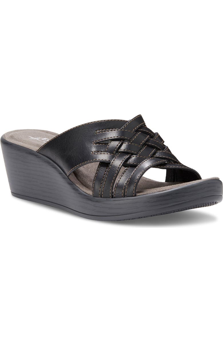 Eastland Giovanna Woven Wedge Sandal, Main, color,