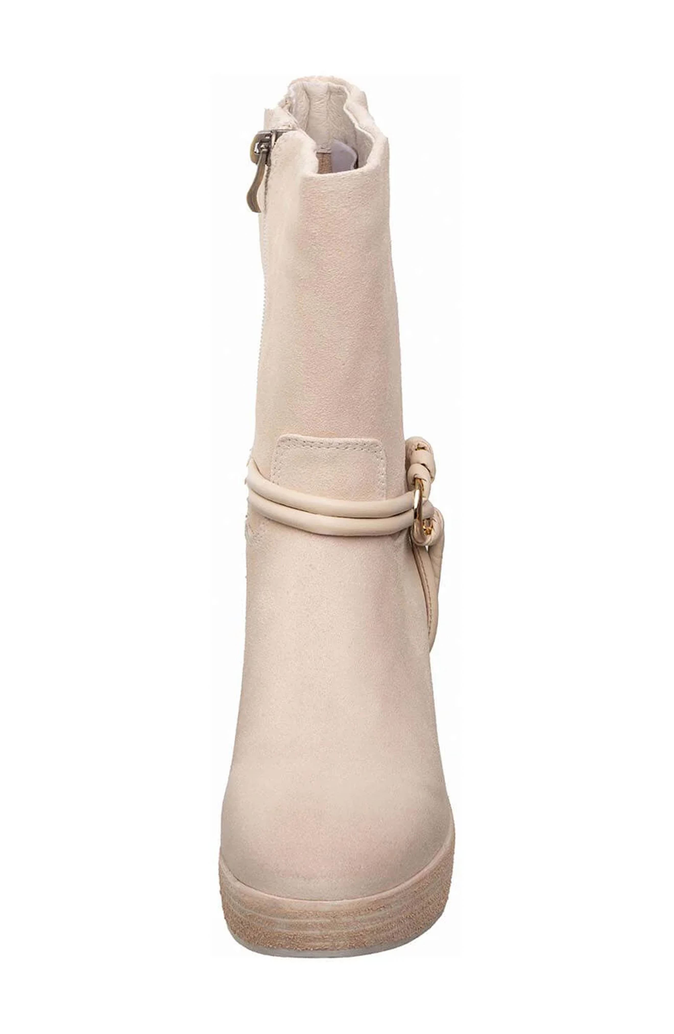 Eden Block Heel Platform Boot, Alternate, color, CREAM