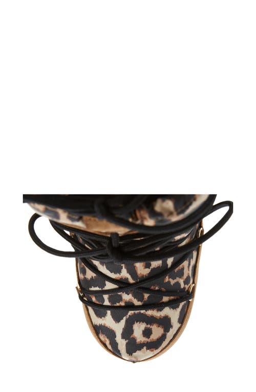 Moon Boot ® Kids' Icon Water Repellent  In Brown Multi