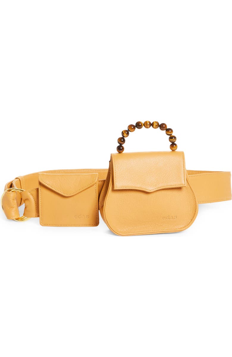EDAS Mini Leather Belt Bag, Main, color,