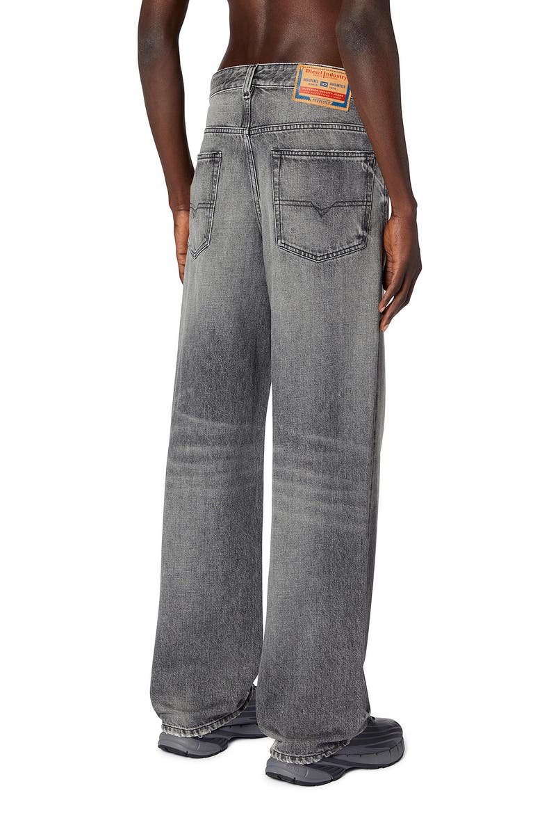 DIESEL<sup>®</sup> 2001 D-Macro Straight Leg Jeans, Alternate, color, Black/ Deni