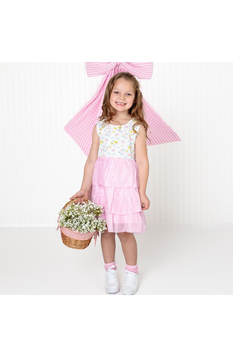 Sweet Wink Sweet Floral Tank Tutu Dress, Alternate, color, Pink