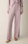 Eileen Fisher Straight Ankle Ribbed Organic Cotton Pants