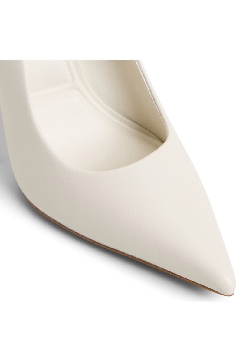 ALDO Stasya Pointed Toe Pump, Alternate, color, White/ Bone
