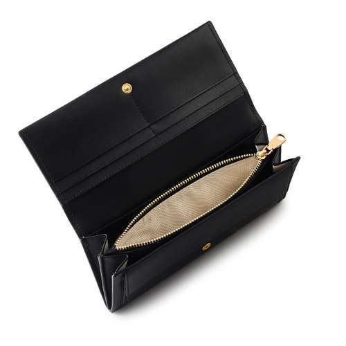 Radley London Heritage Lane Large Flapover Wallet In Black