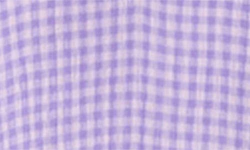 Rip Curl Premium Surf Check Tiered Sundress In Purple
