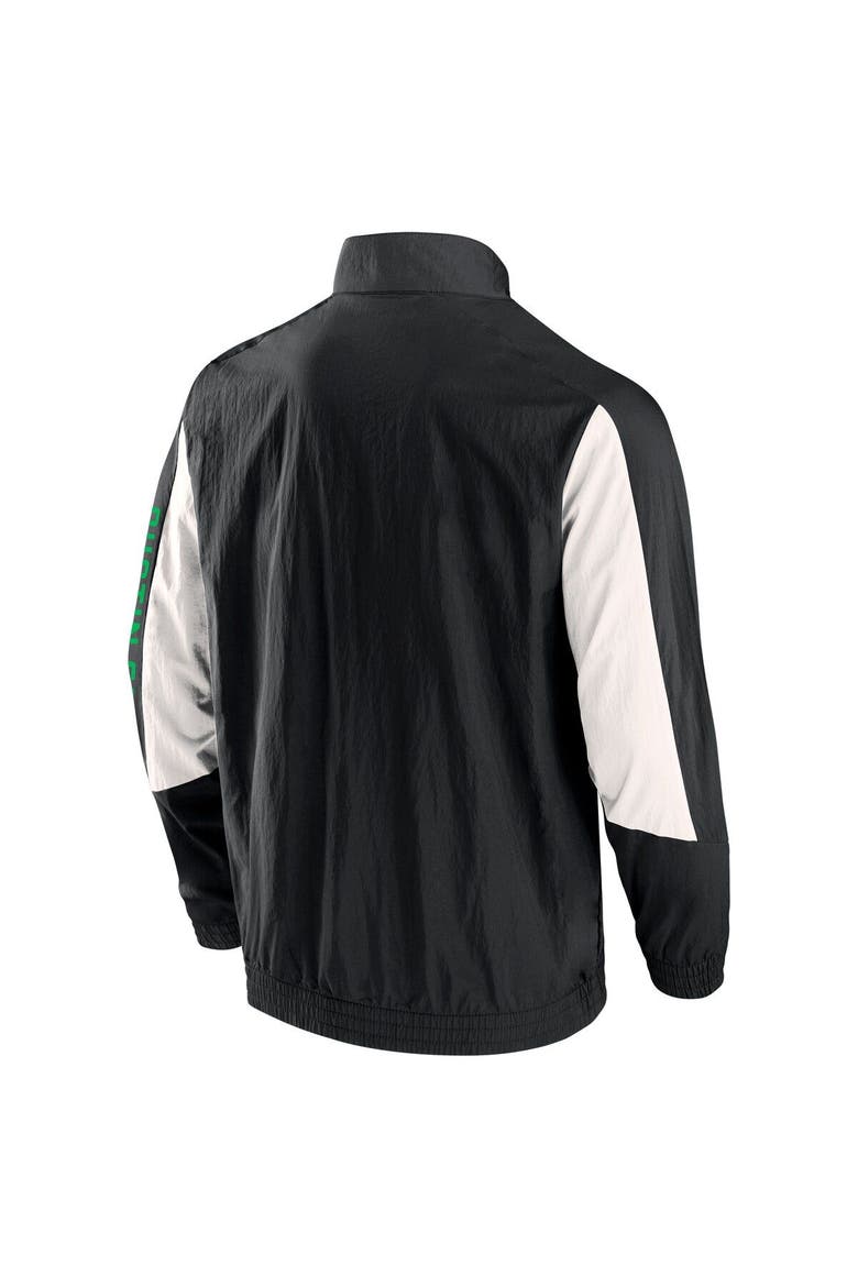 Men's Fanatics Branded  Black Austin FC Net Goal Raglan Full-Zip Track Jacket, Alternate, color, Black