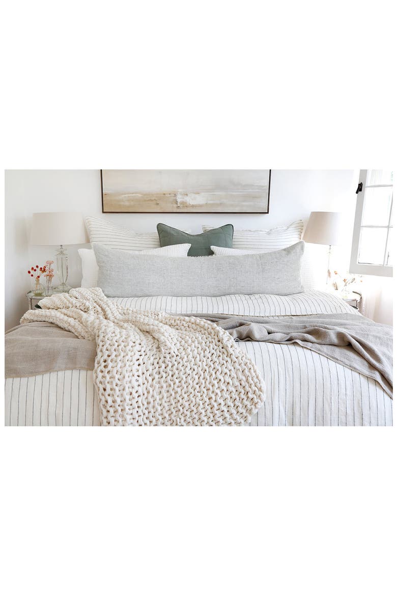 Finn Chunky Knit Throw Blanket, Alternate, color, ANTIQUE WHITE