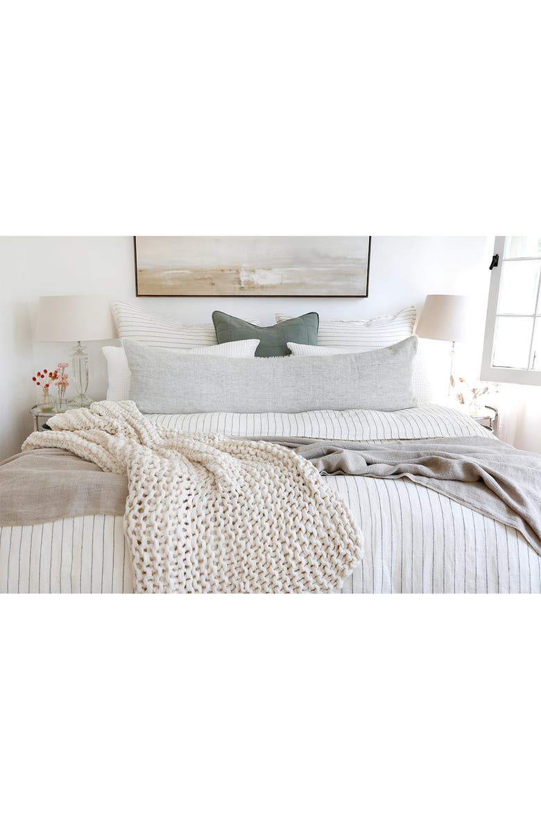 Pom Pom at Home Finn Chunky Knit Throw Blanket, Alternate, color, Antique White