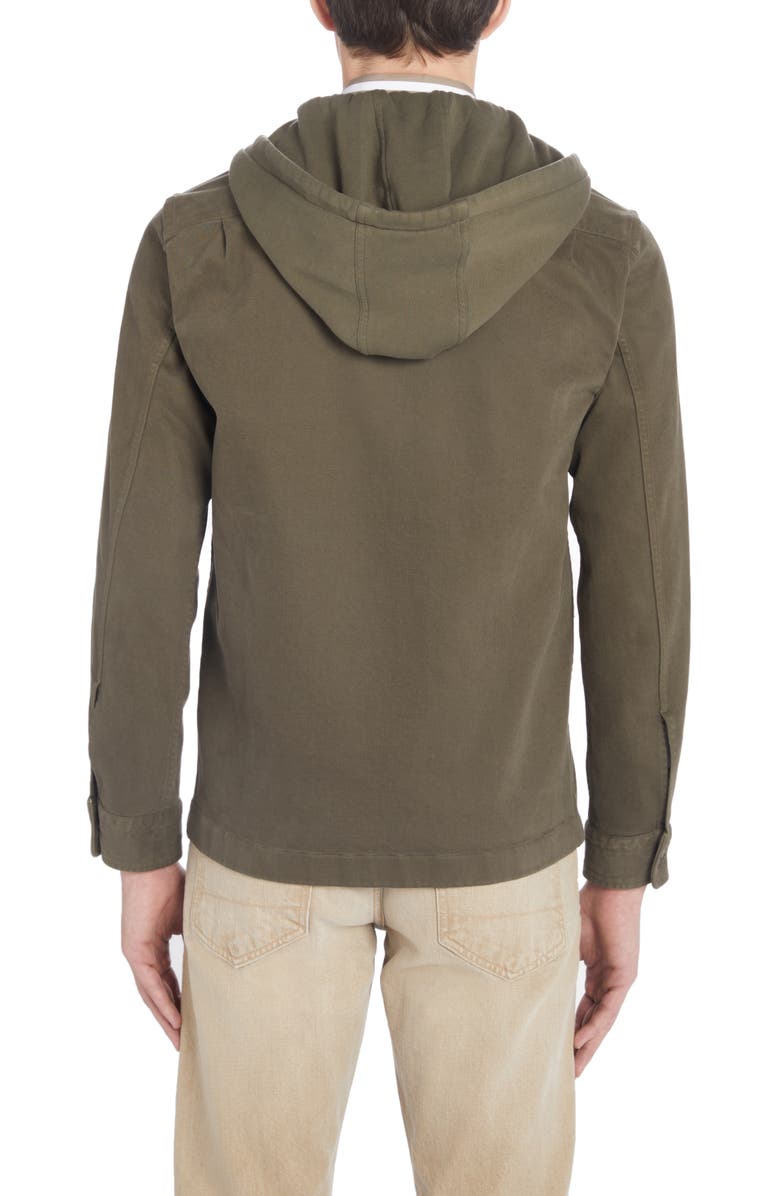 TOM FORD Hooded Utility Overshirt, Alternate, color, 