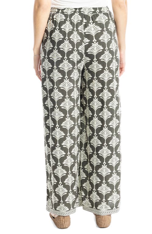MAX STUDIO MAX STUDIO DRAWSTRING WIDE LEG PANTS 