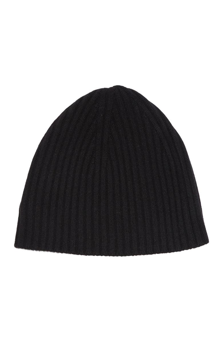 NAKEDCASHMERE Charlie Ribbed Cashmere Beanie, Main, color, 