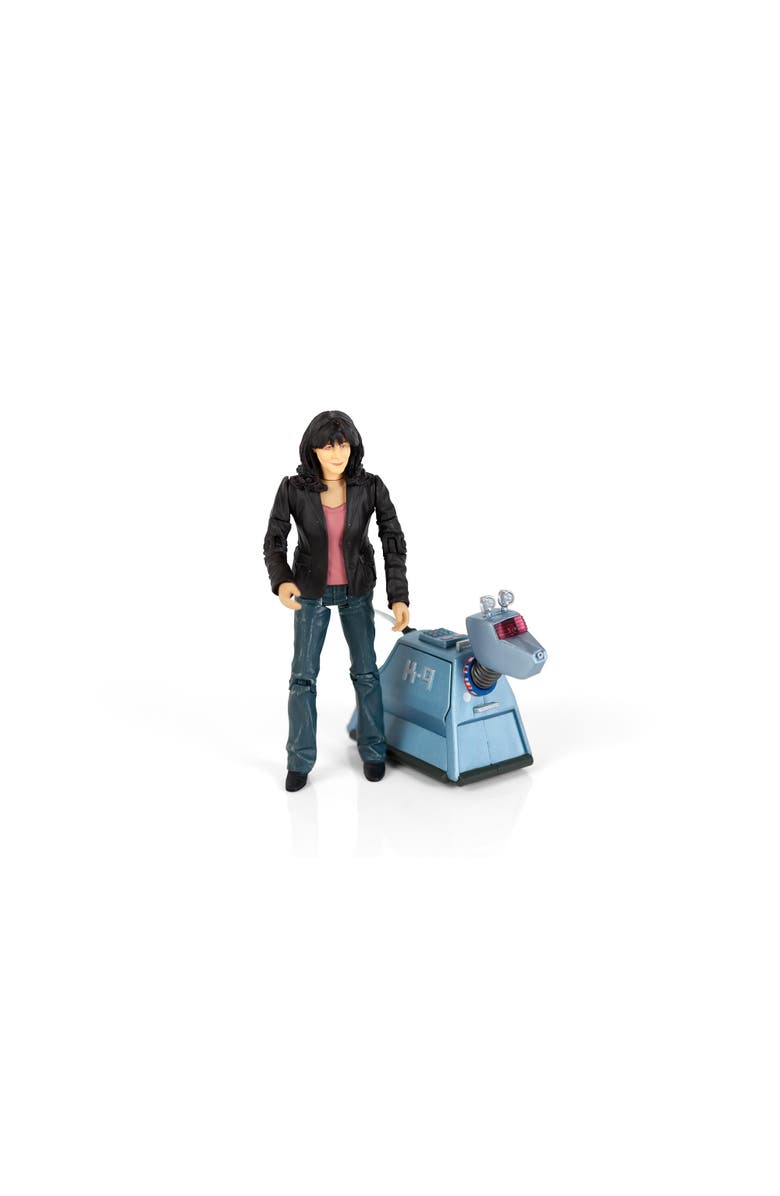 Toynk Doctor Who 5.5" Action Figure Set Sarah Jane and K9, Alternate, color, Multi-Color