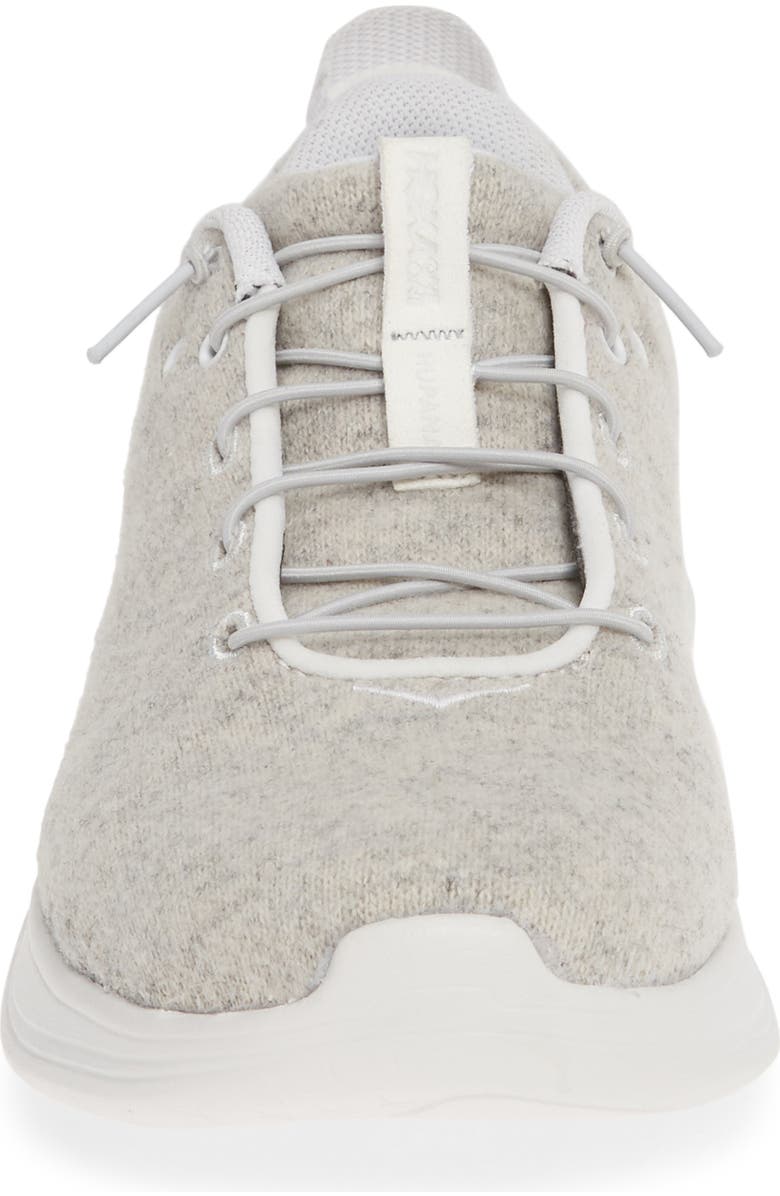 HOKA ONE ONE<sup>®</sup> Hupana Flow Wool Slip-On Running Shoe, Alternate, color,