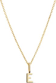 Ana Luisa Letter Necklace - Gold Letter Necklace