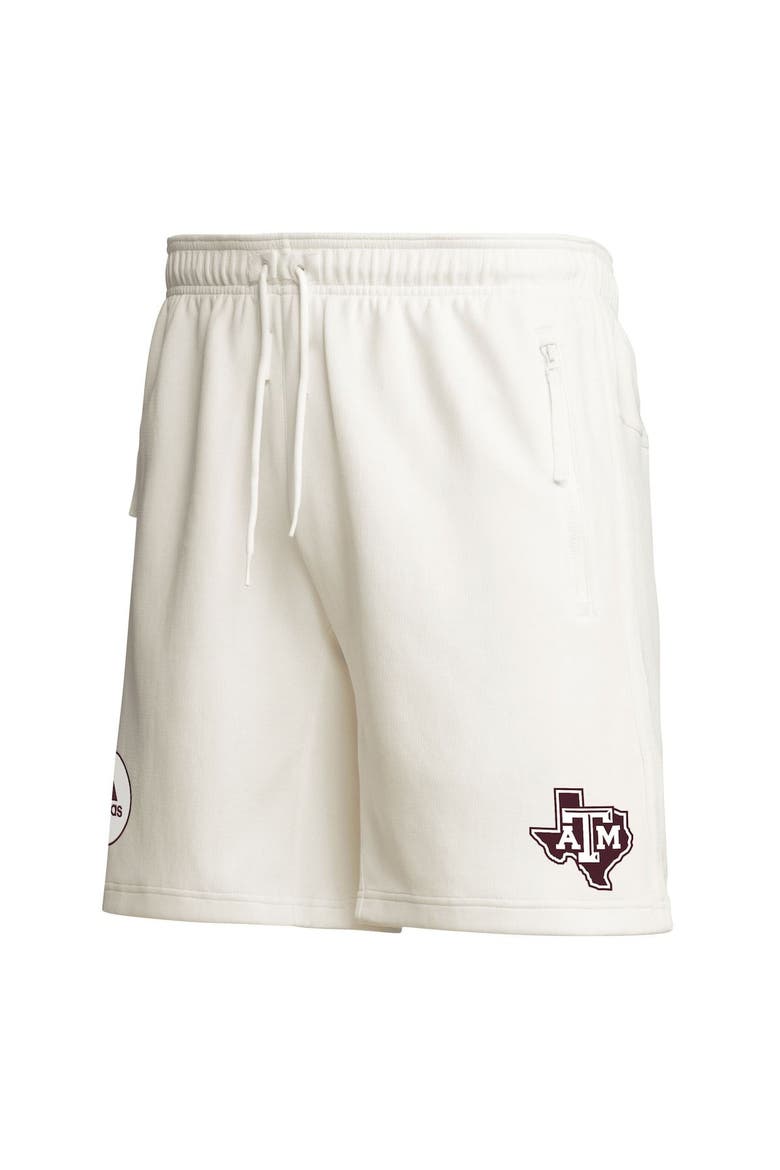Men's adidas Cream Texas A&M Aggies Zero Dye AEROREADY Shorts, Alternate, color, Cream