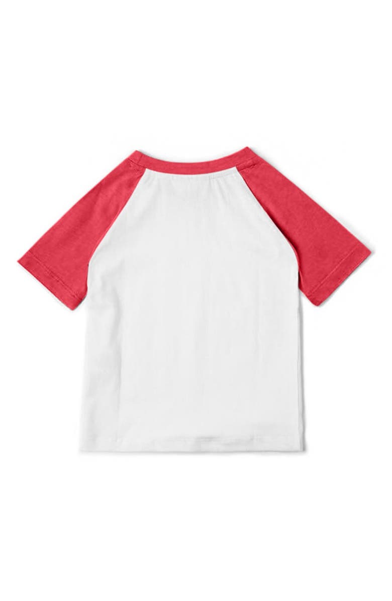 DOTTY DUNGAREES Kids' Colorblock Raglan Sleeve Cotton Baseball T-Shirt, Alternate, color, 
