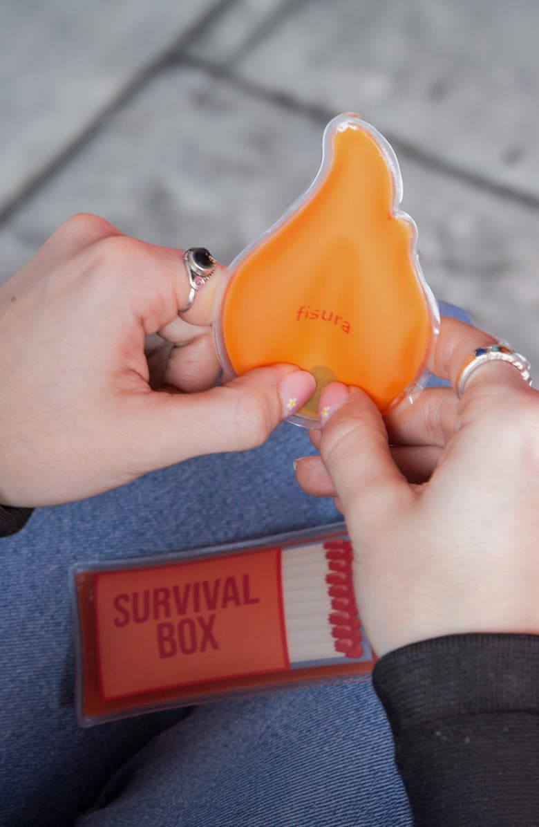 Fisura Survival Box Set of 2 Hand Warmers, Alternate, color, 