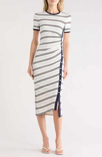 Simkhai Shanna Stripe Midi Dress