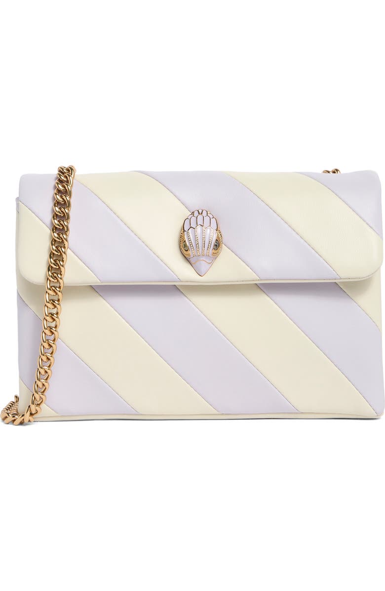 Kurt Geiger London Medium Kensington Leather Convertible Shoulder Bag, Main, color,