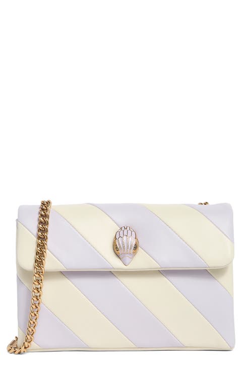 Medium Kensington Leather Convertible Shoulder Bag