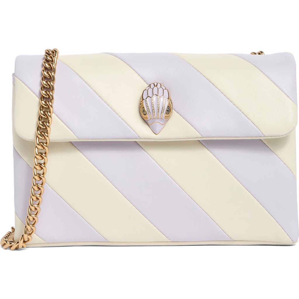 KURT GEIGER KURT GEIGER LONDON MEDIUM KENSINGTON LEATHER CONVERTIBLE SHOULDER BAG