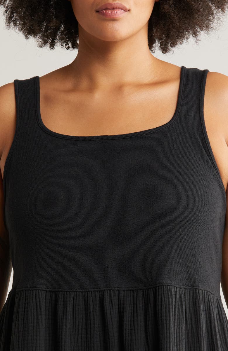 Madewell Knit Tank Midi Dress, Alternate, color, 