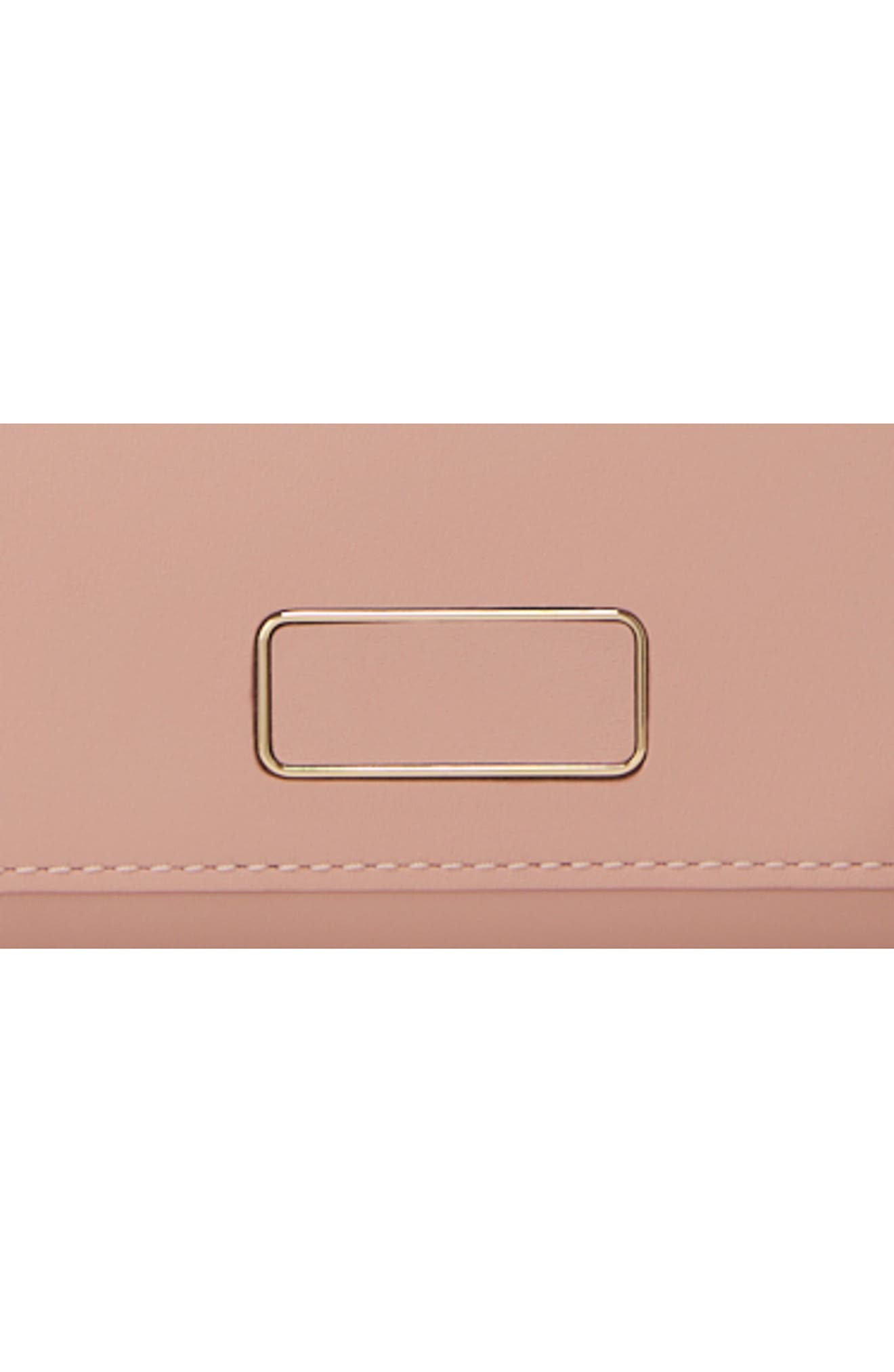 TUMI Leather Jewelry Case, Alternate, color, Blush