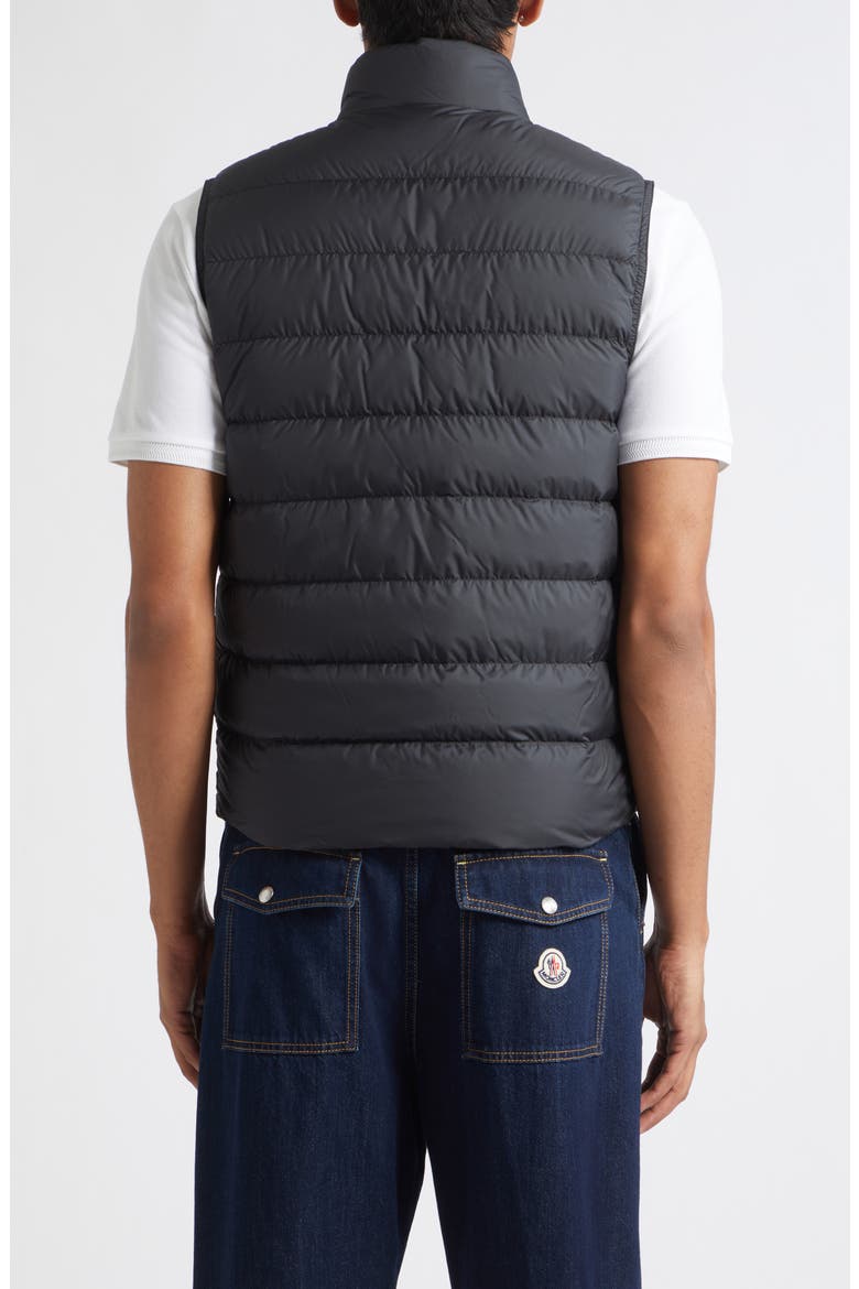 Treompan Water Repellent Down Puffer Vest, Alternate, color, BLACK