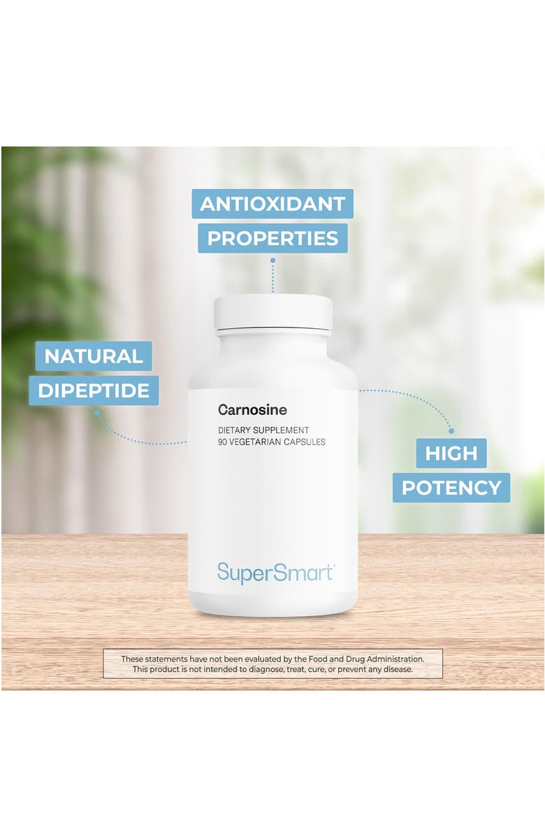 SuperSmart Carnosine 1500mg per Day, Alternate, color, 
