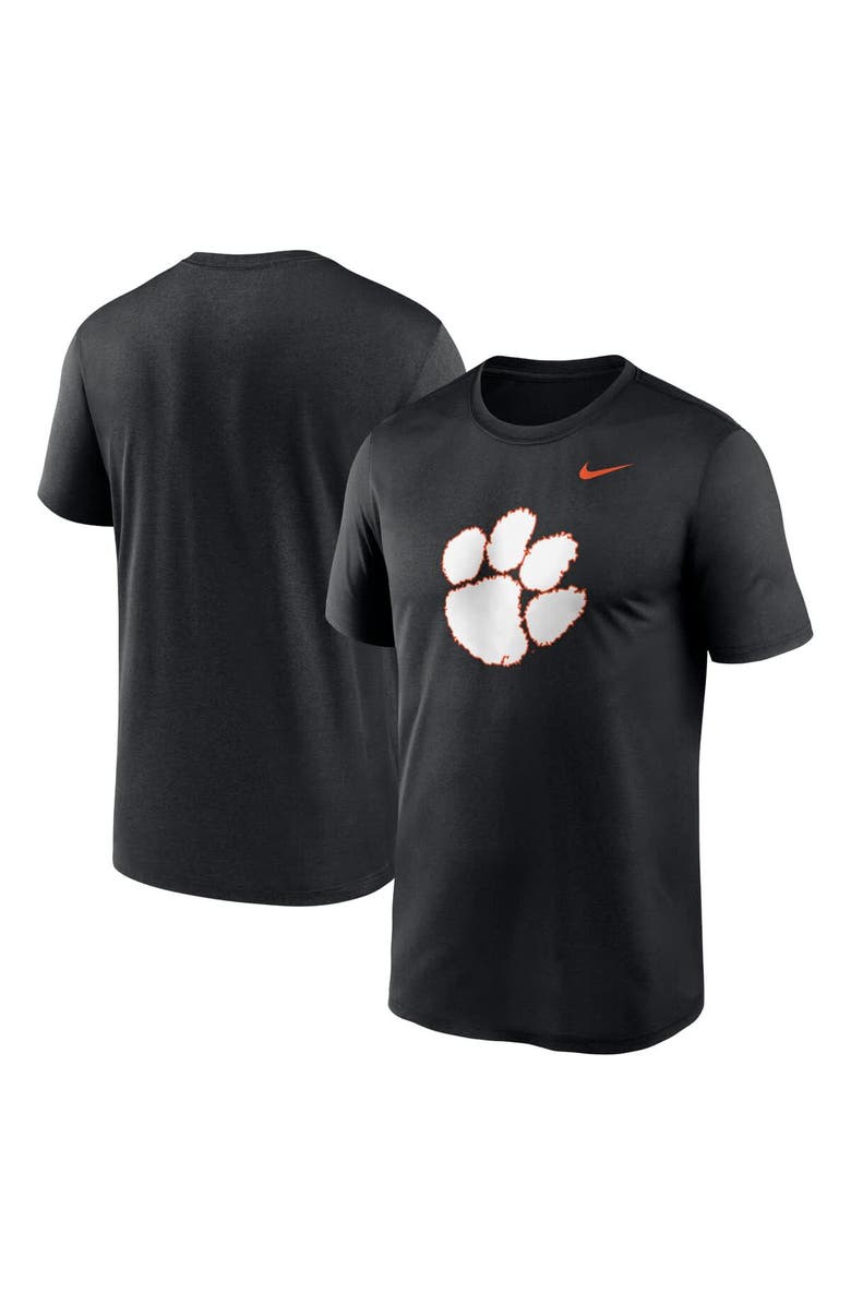 Nike Men's Nike Black Clemson Tigers Color Pop Logo Legend T-Shirt, Main, color, 