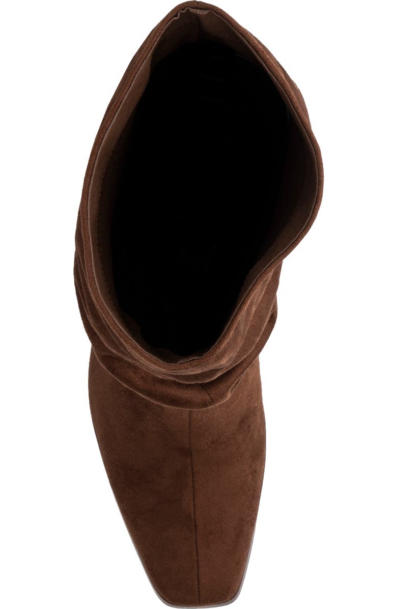 NEW YORK AND COMPANY Damaris Faux Suede Tall Boot, Alternate, color, Cognac