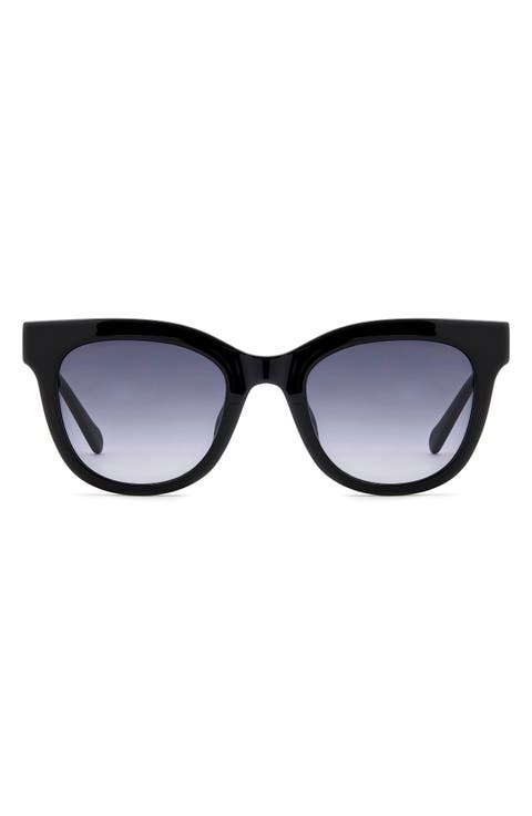 51mm Gradient Cat Eye Sunglasses