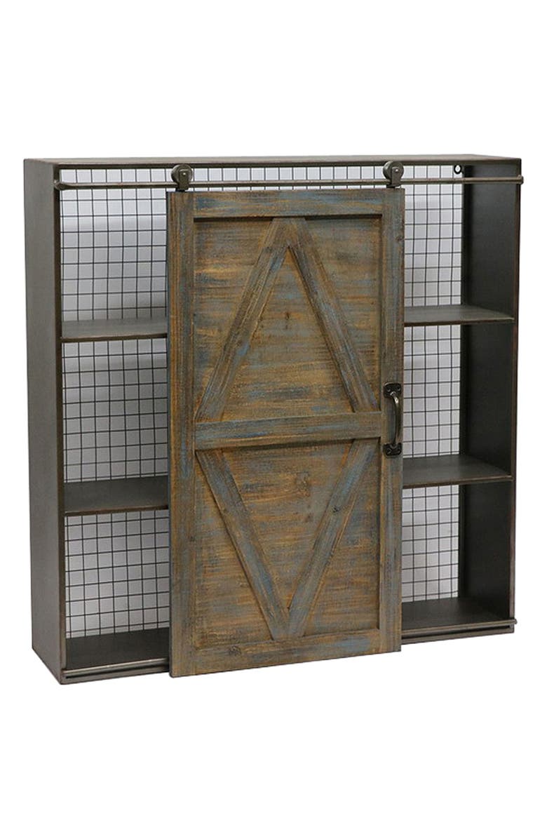 Crystal Art Gallery Sliding Door Bookshelf, Main, color, 