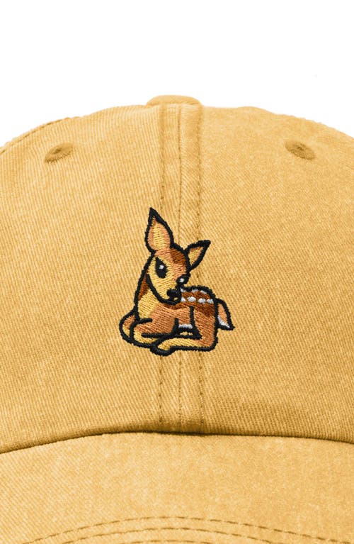 DALIX DALIX FAWN EMBROIDERED OUTDOOR CAP 