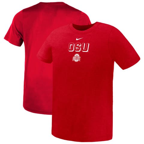 Preschool Nike Scarlet Ohio State Buckeyes Legend Performance T-Shirt