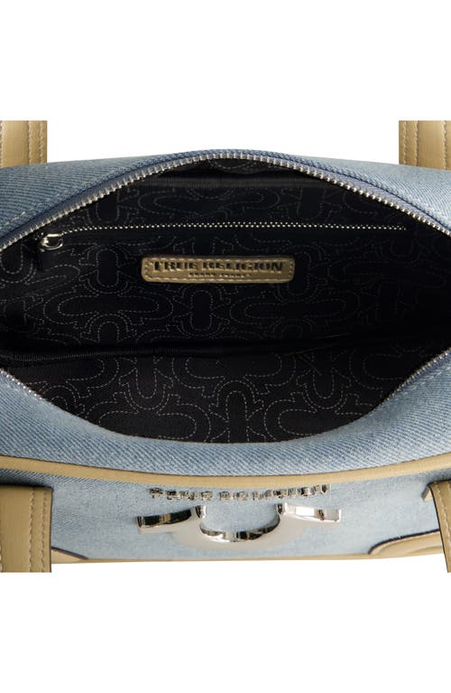 True Religion Logo Bowling Satchel Bag