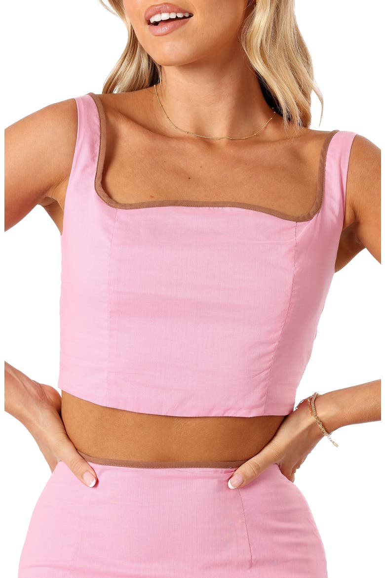 Willow Crop Tank & Maxi Skirt Set, Alternate, color, PINK