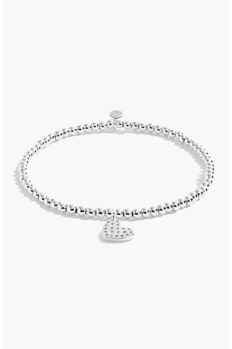 A Little 'Happy Birthday' Bracelet, Alternate, color, Metallic Silver