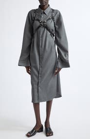 Junya Watanabe Tropical Wool Harness Shirtdress