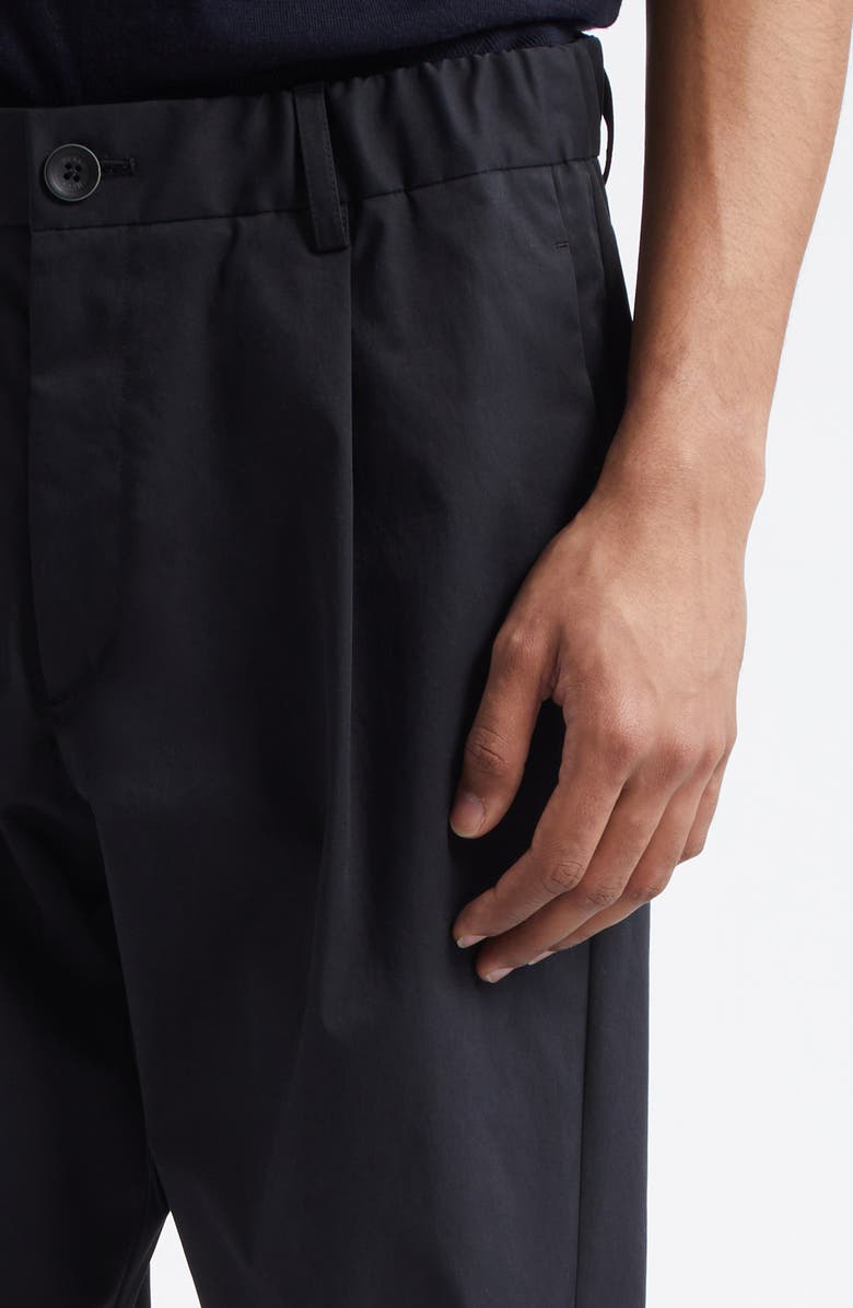 Herno Pleated Pants, Alternate, color, Black