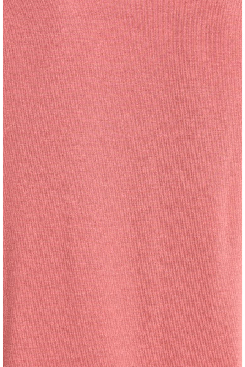 Moonlight Eco Short Pajamas, Alternate, color, PINK CEDAR
