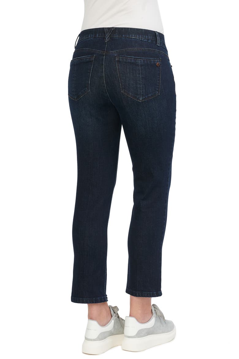 CoolMax® Step Hem Slim Straight Leg Jeans (Nordstrom Exclusive), Alternate, color, DINV-DARK INDIGO VINTAGE