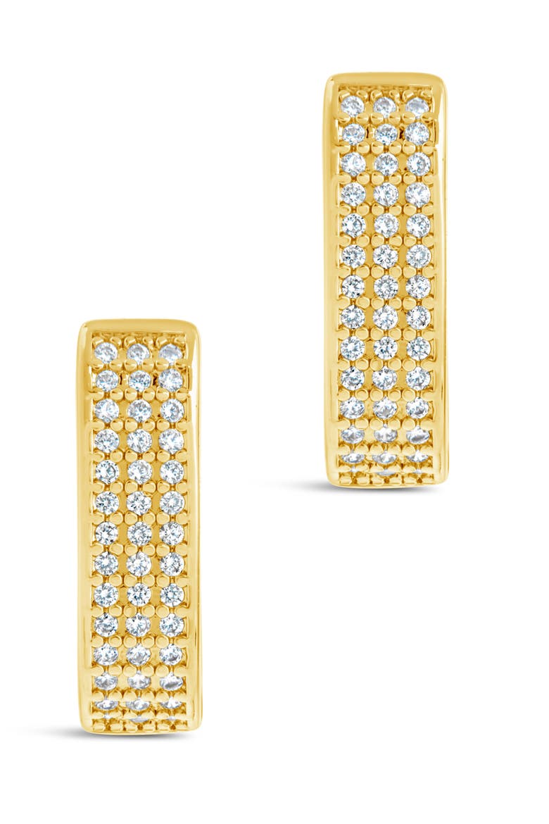Renee Hoop Earrings, Alternate, color, GOLD