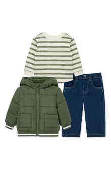 Olive 3-Piece Jacket Set