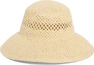BCBGeneration Straw Bucket Hat